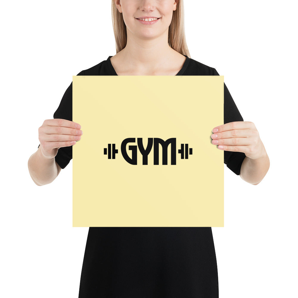 GYM - Poster