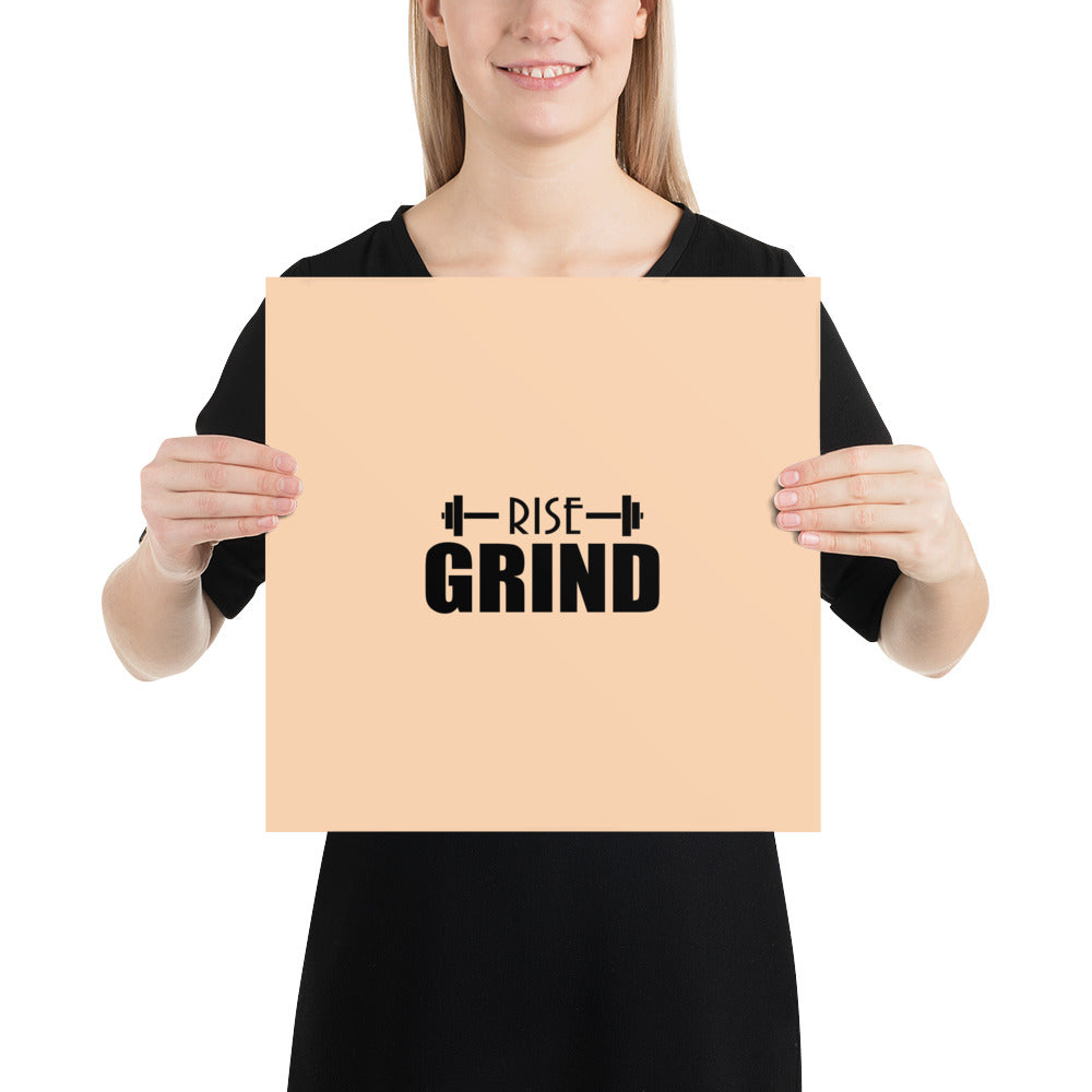 RISE GRIND - Poster
