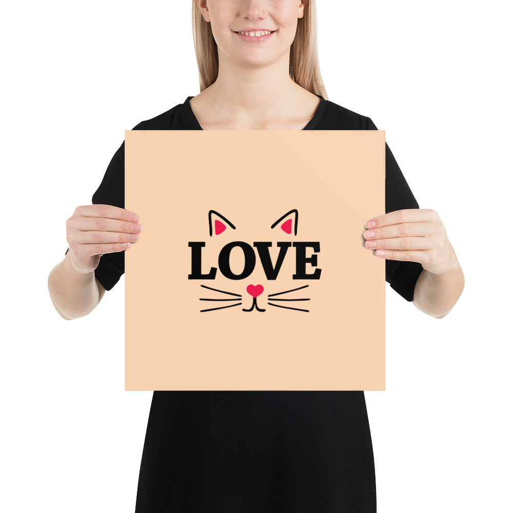 LOVE CATS - Poster