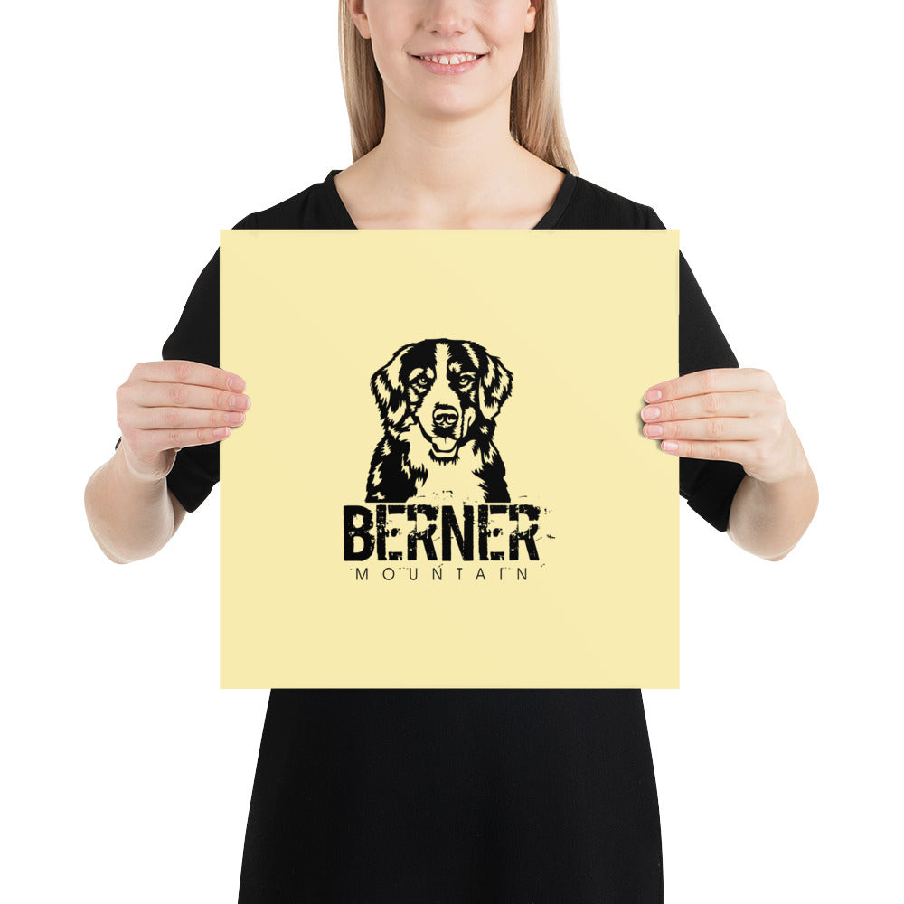 BERNER MOUNTAIN - Poster