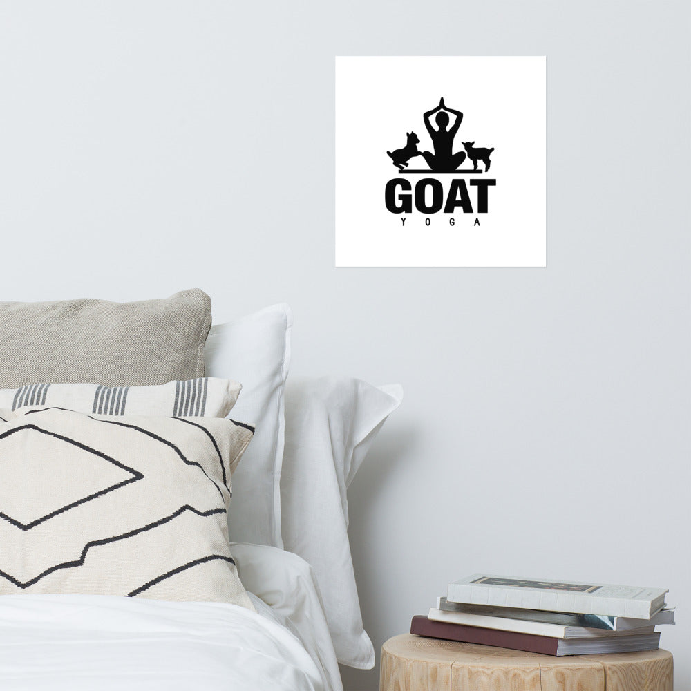 GOAT YOGA - Poster