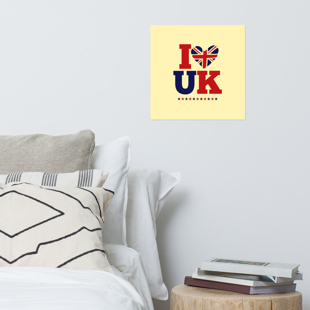 I LOVE UK - Poster