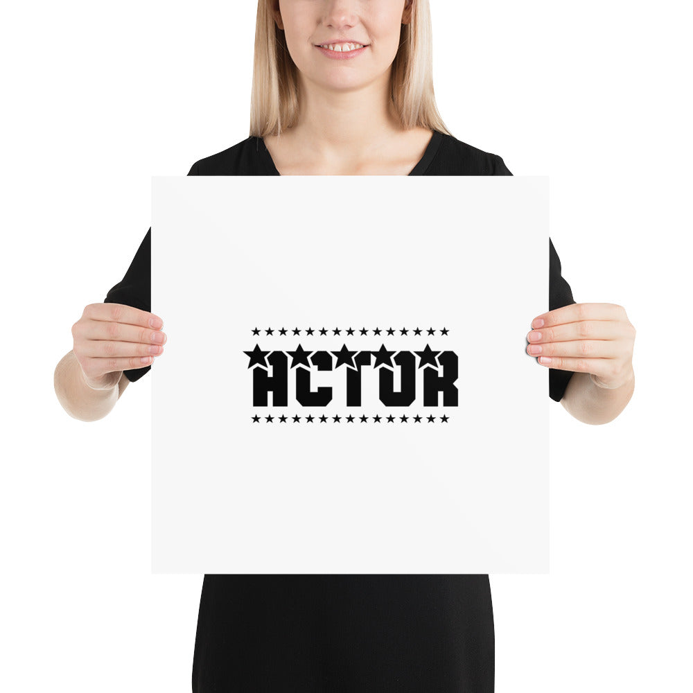 ACTOR - Poster