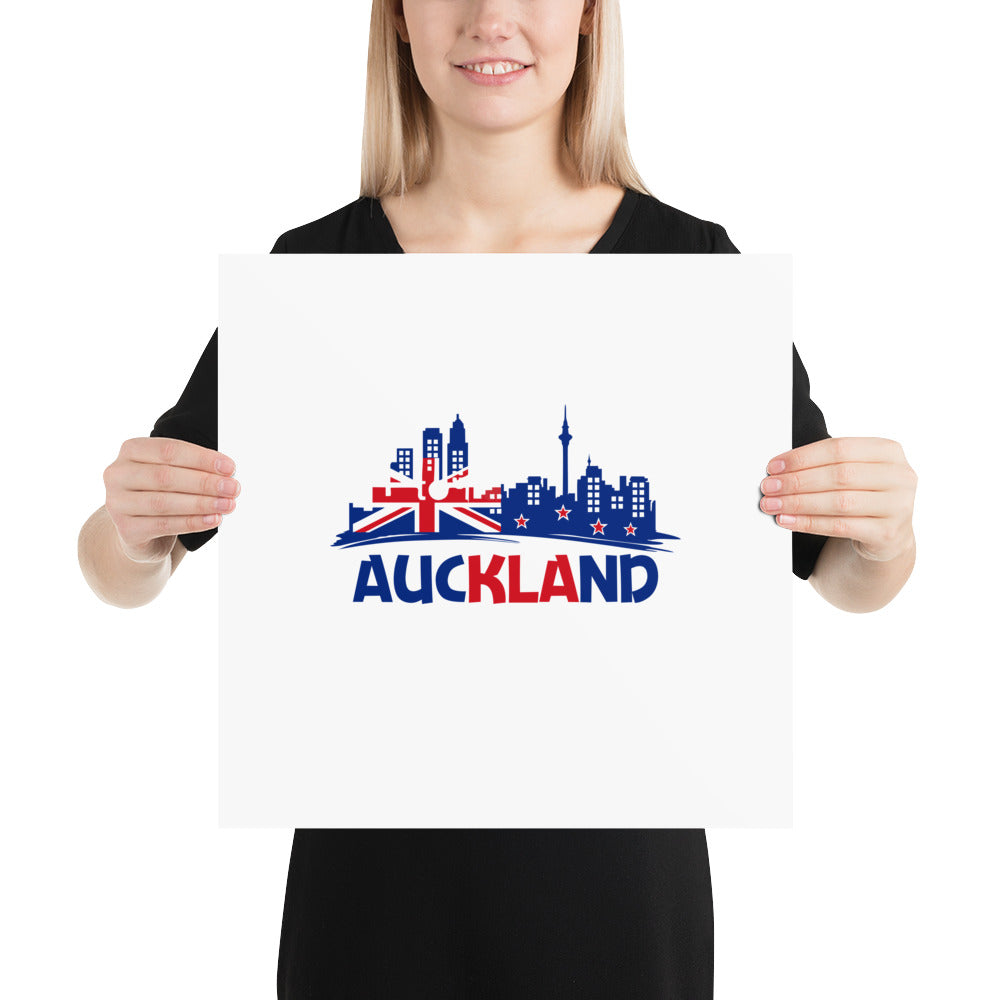 AUCKLAND - Poster