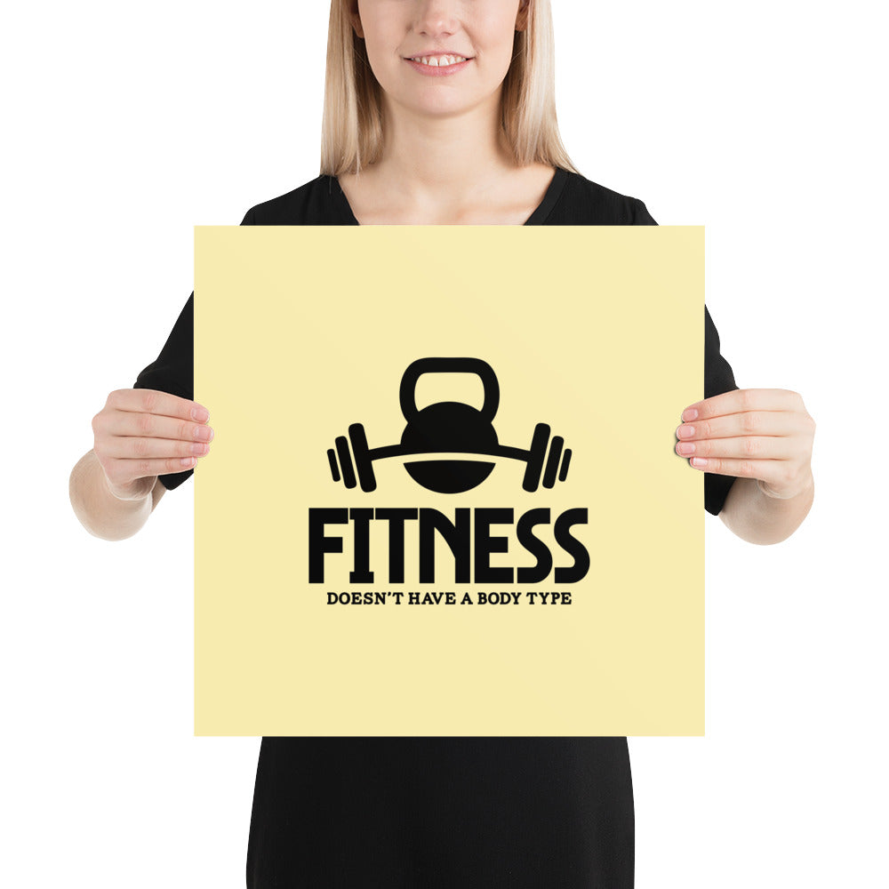 FITNESS - Poster