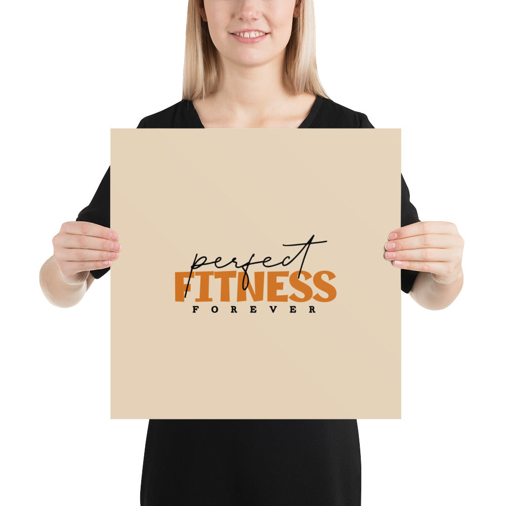 PERFECT FITNESS FOREVER - Poster