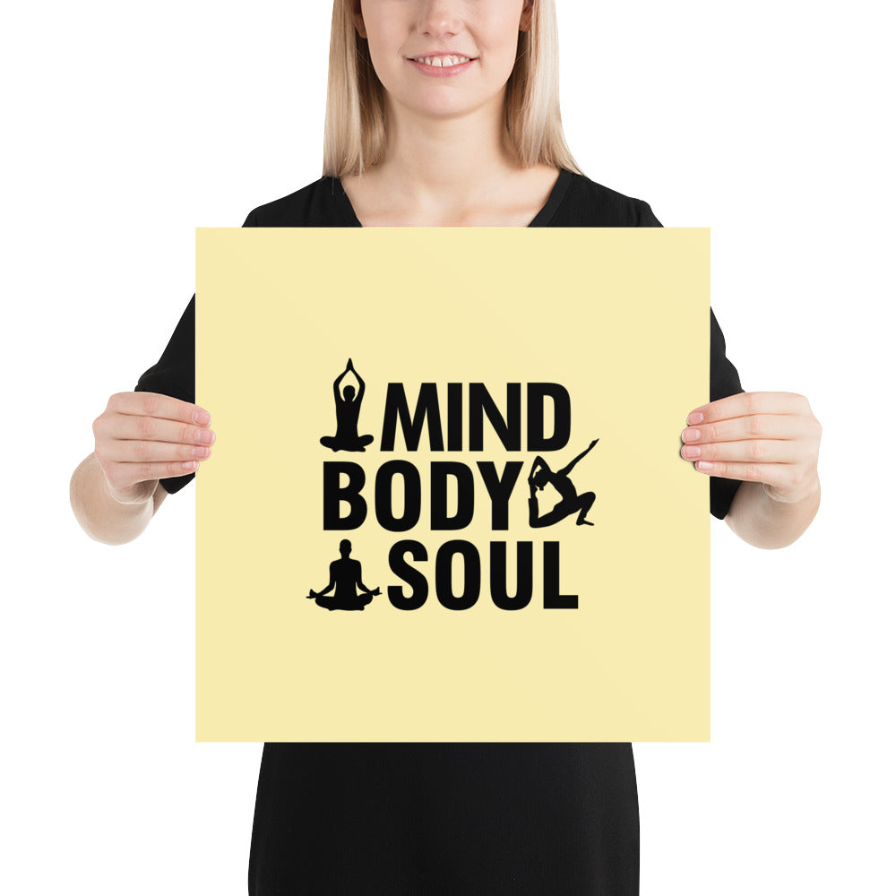 MIND BODY SOUL - Poster