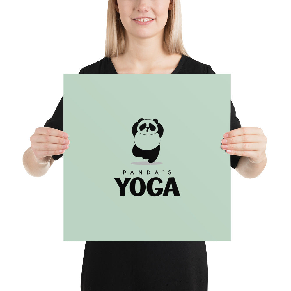 PANDA'S YOGA - Poster