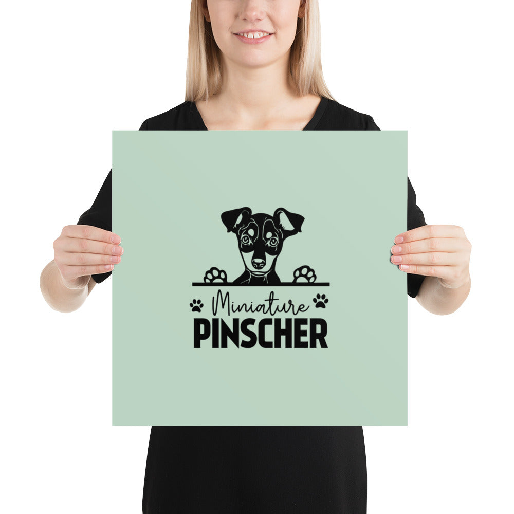 MINIATURE PINSCHER - Poster