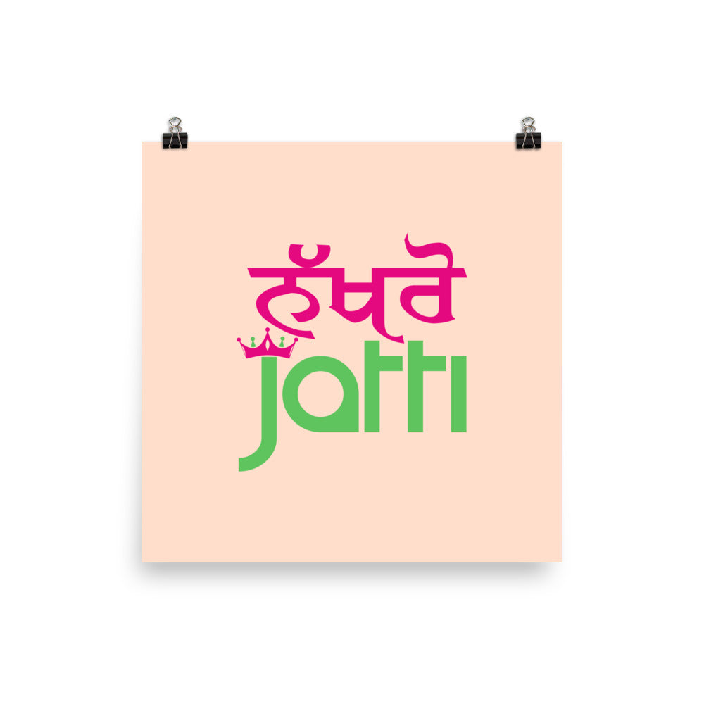 NAKHRO JATTI - Poster