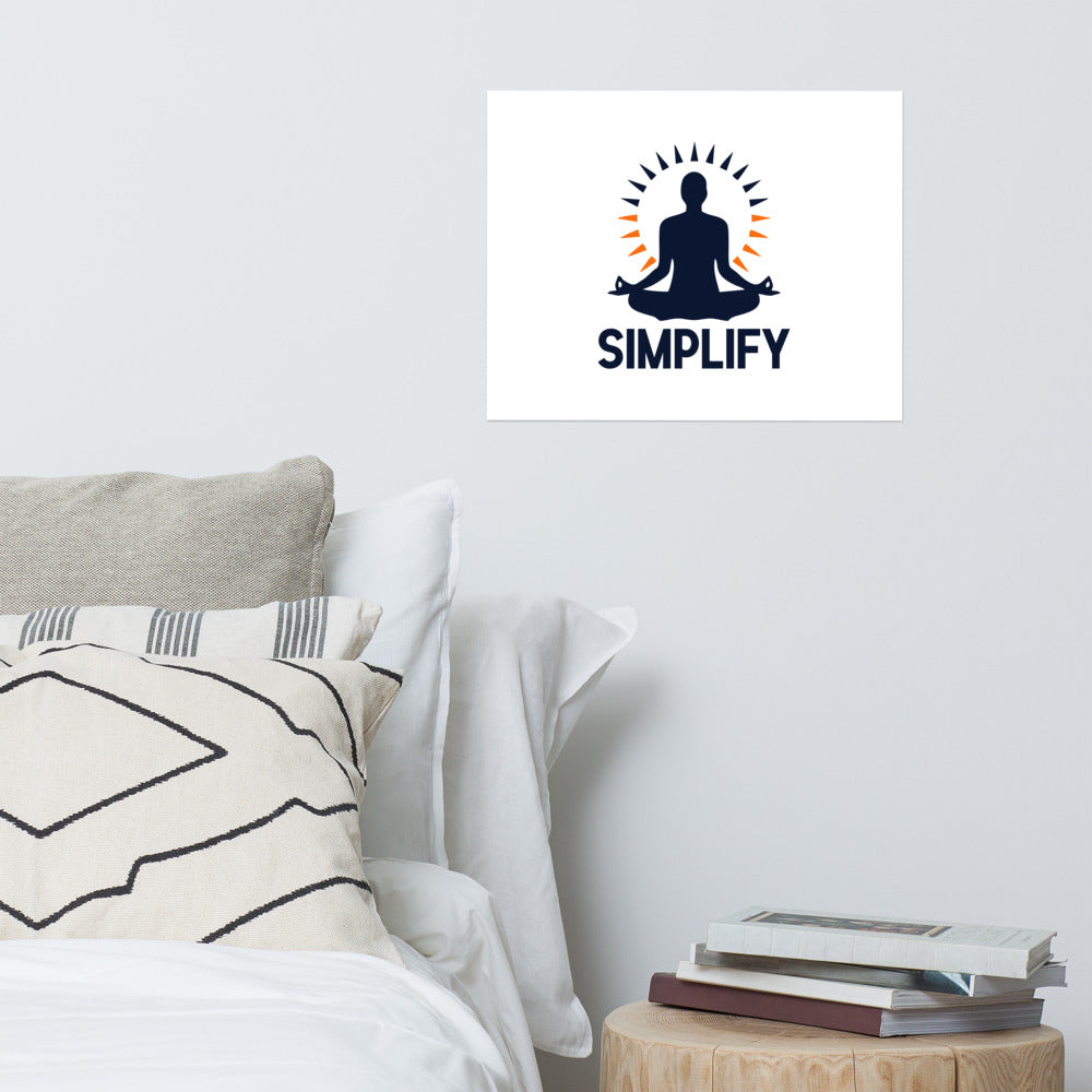 SIMPLIFY - Poster