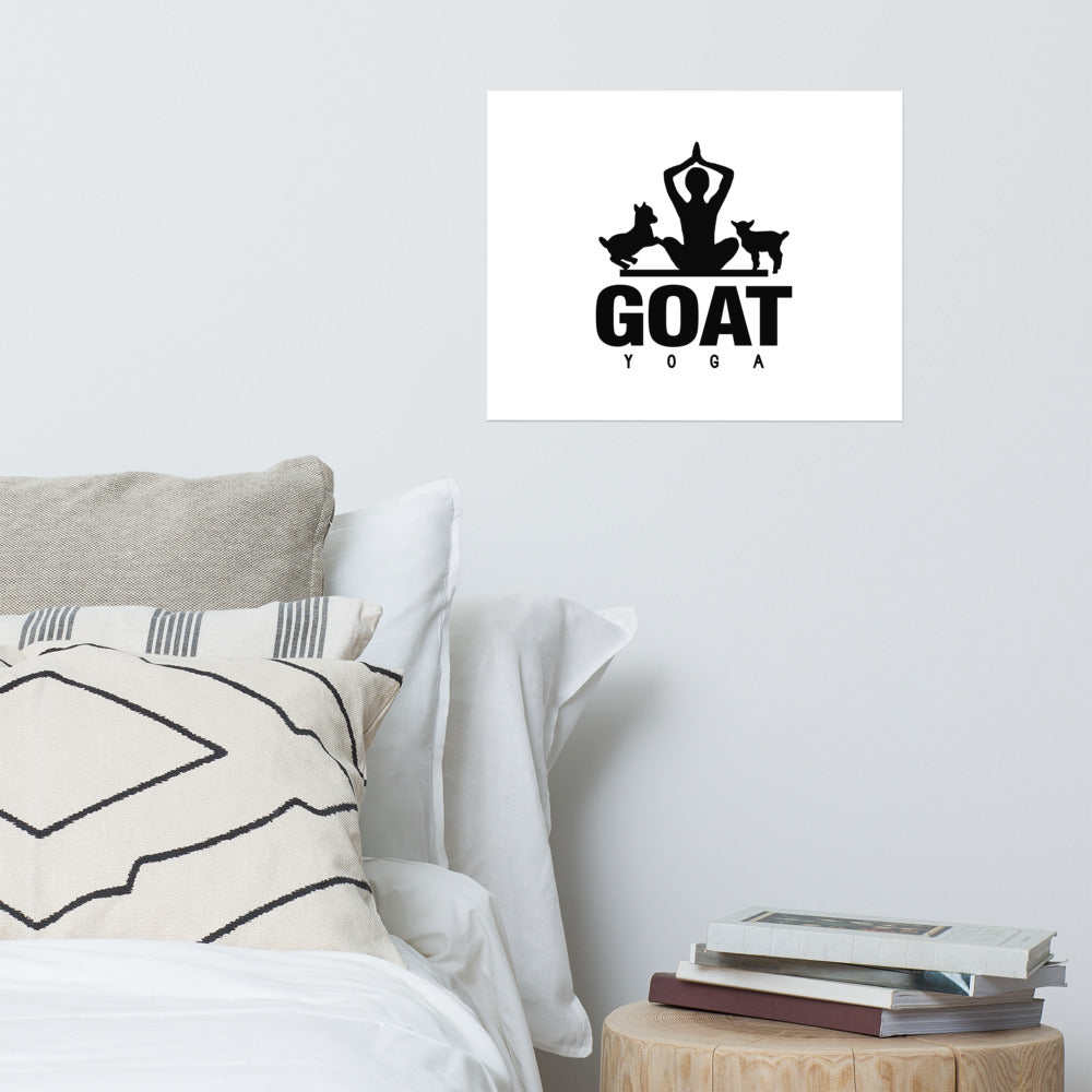 GOAT YOGA - Poster