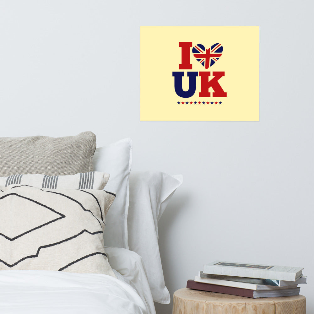 I LOVE UK - Poster