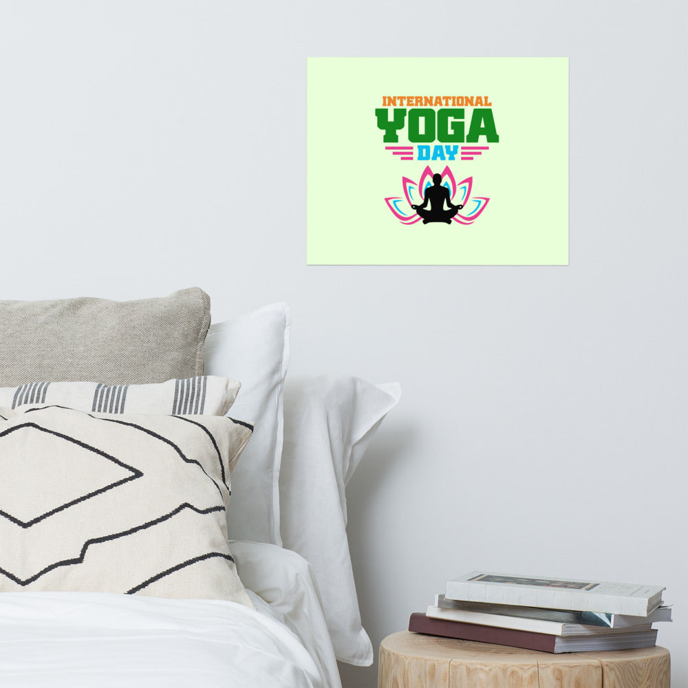 INTERNATIONAL YOGA DAY - Poster