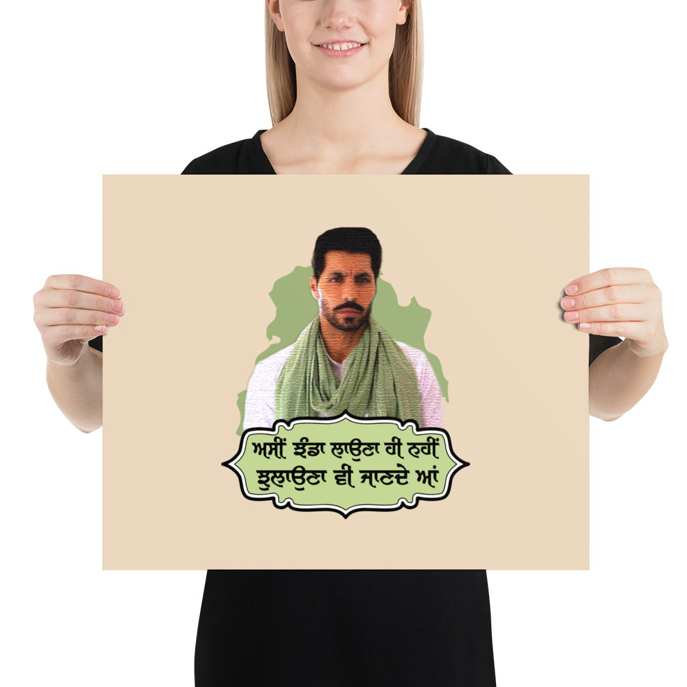 ASSI JHANDA LAUNA HI - Poster