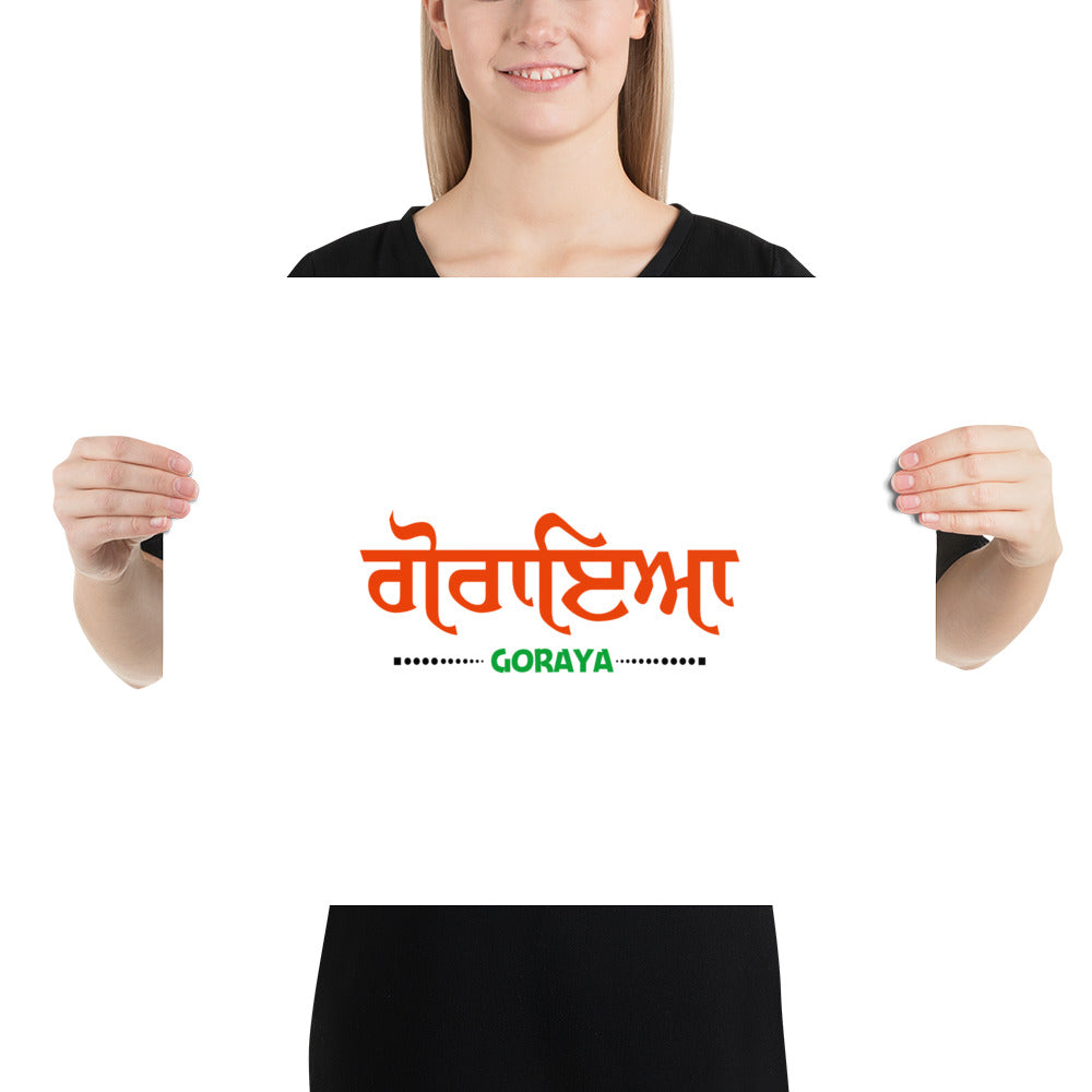 GORAYA - Poster