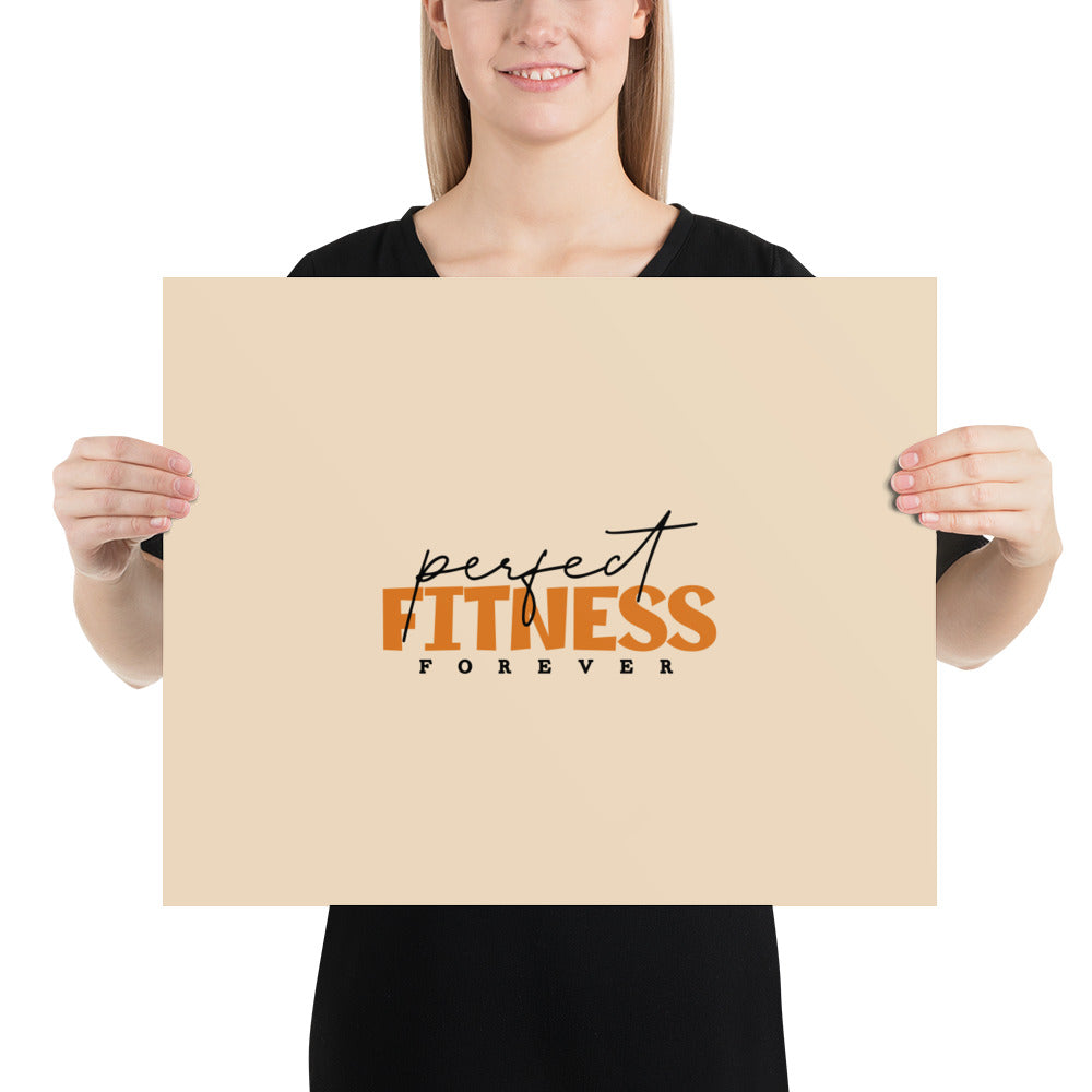PERFECT FITNESS FOREVER - Poster