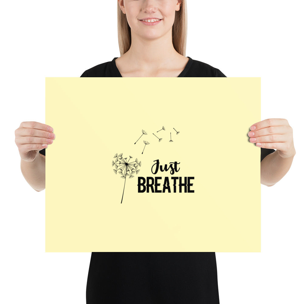 JUST BREATHE - Poster