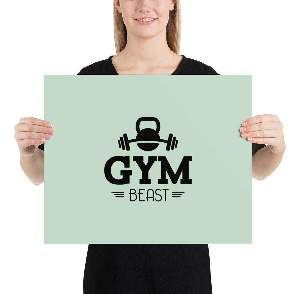 GYM BEAST - Poster