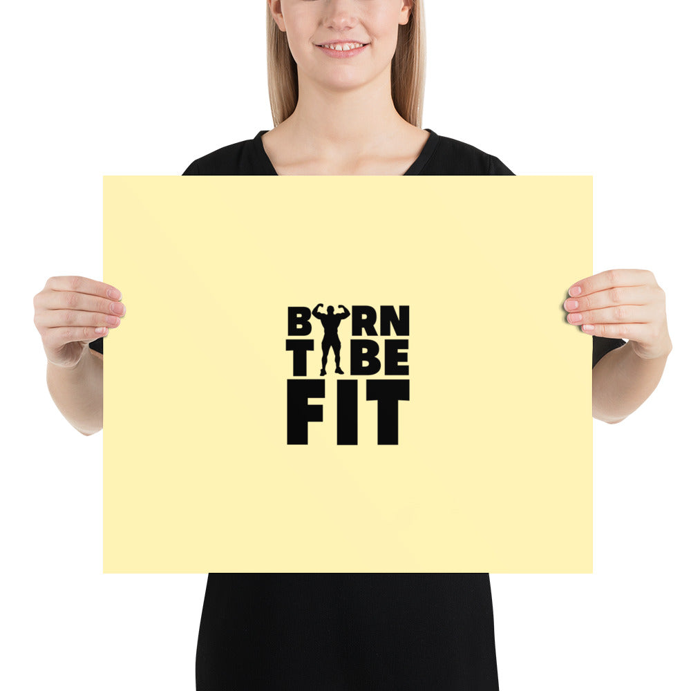 BORN TO BE FIT- Poster