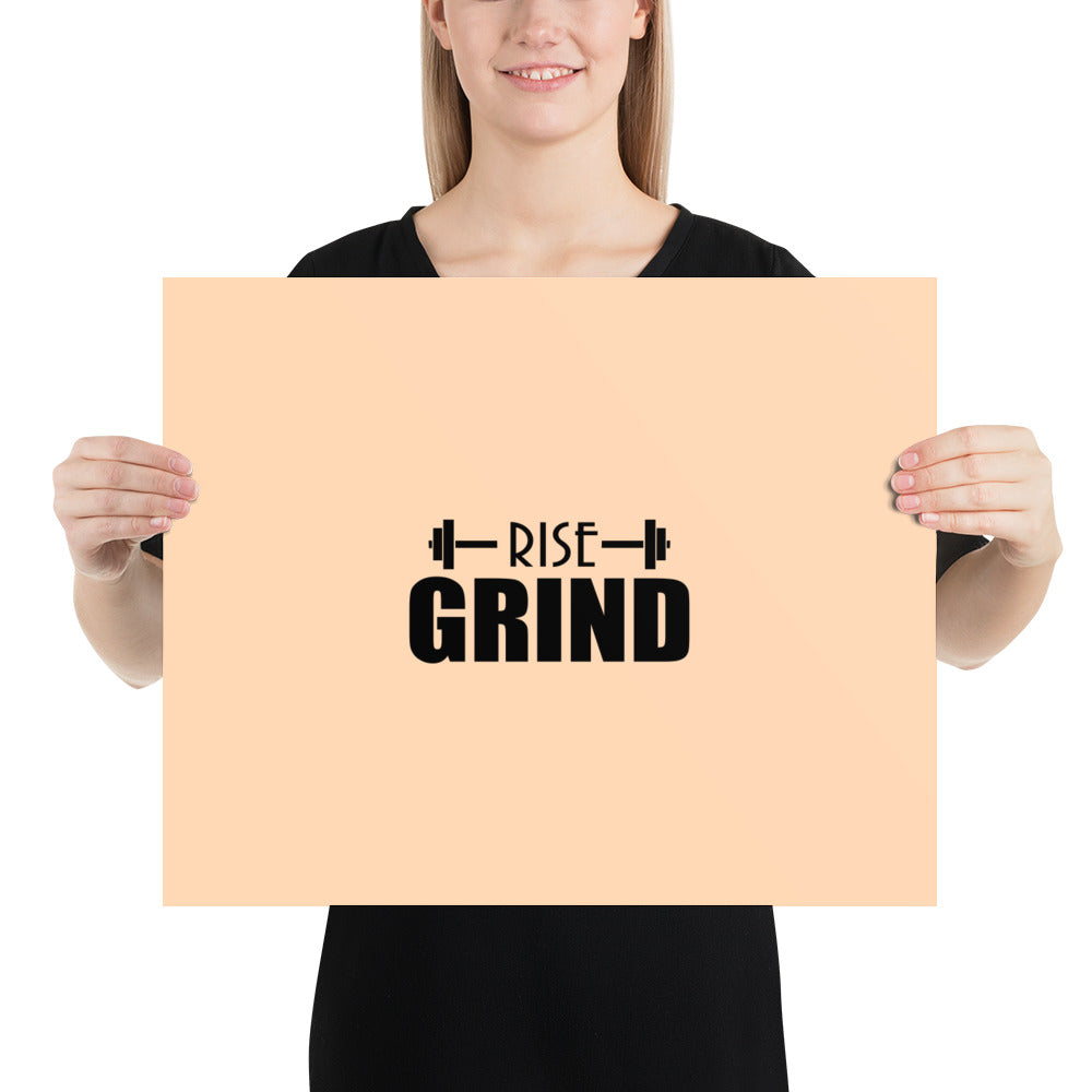 RISE GRIND - Poster