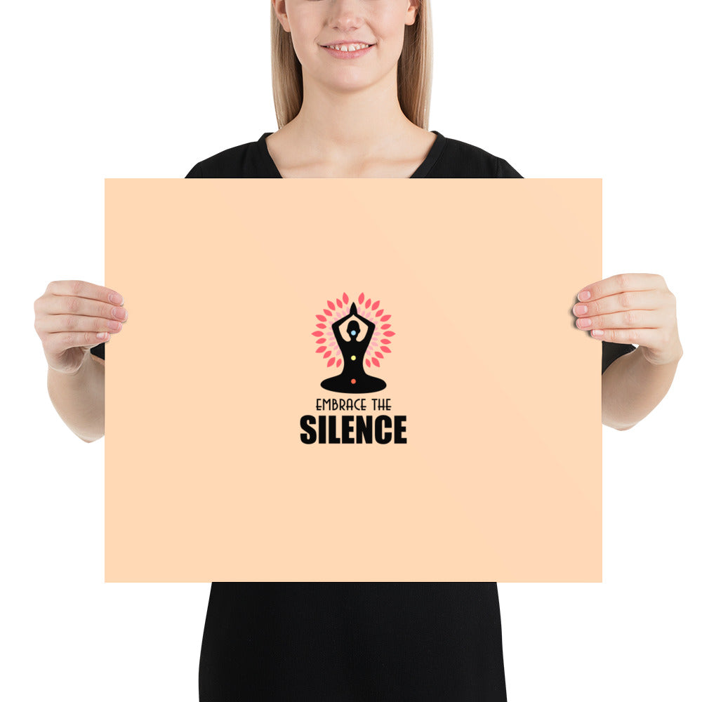 EMBRACE THE SILENCE - Poster