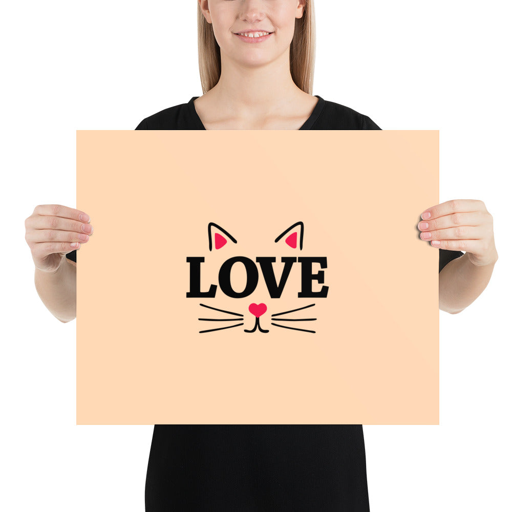 LOVE CATS - Poster