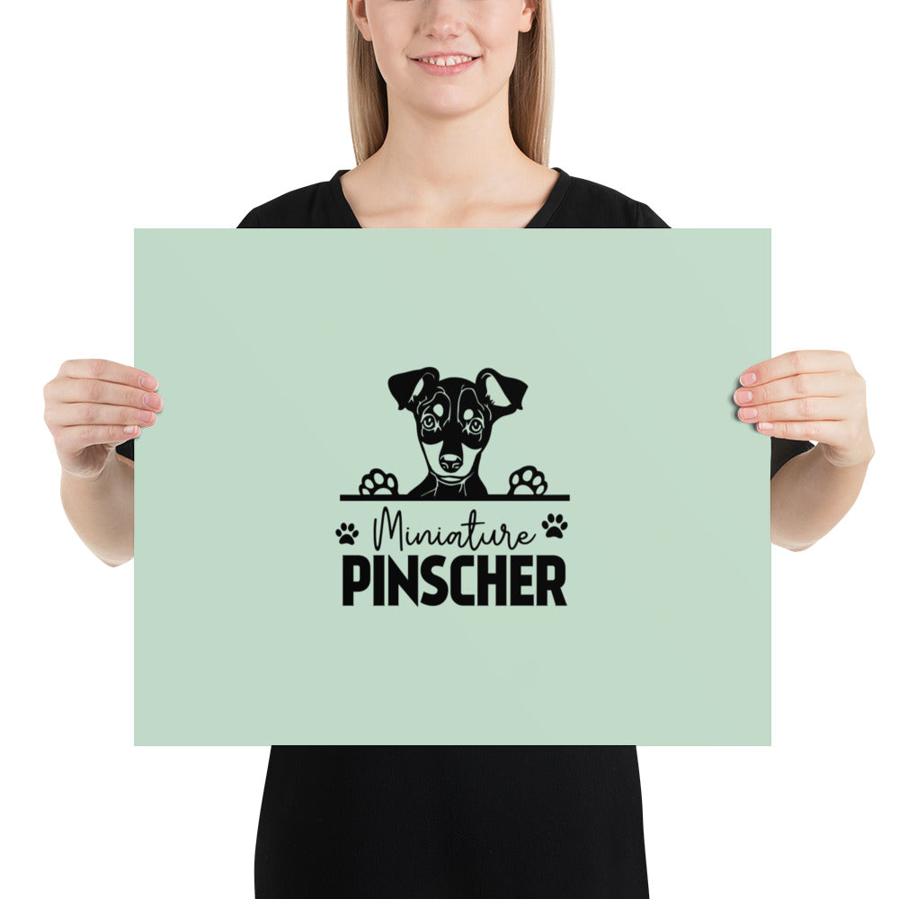 MINIATURE PINSCHER - Poster