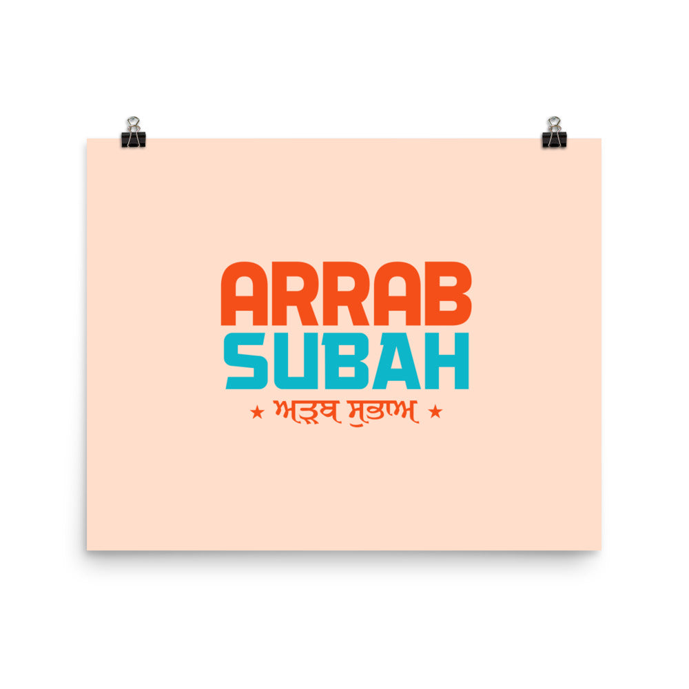 ARRAB SUBAH - Poster