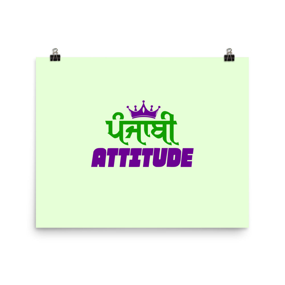 PUNJABI ATTITUDE - Poster