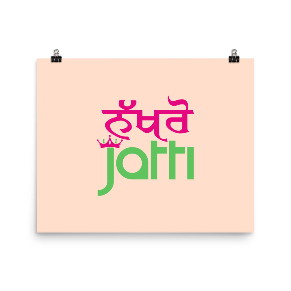 NAKHRO JATTI - Poster