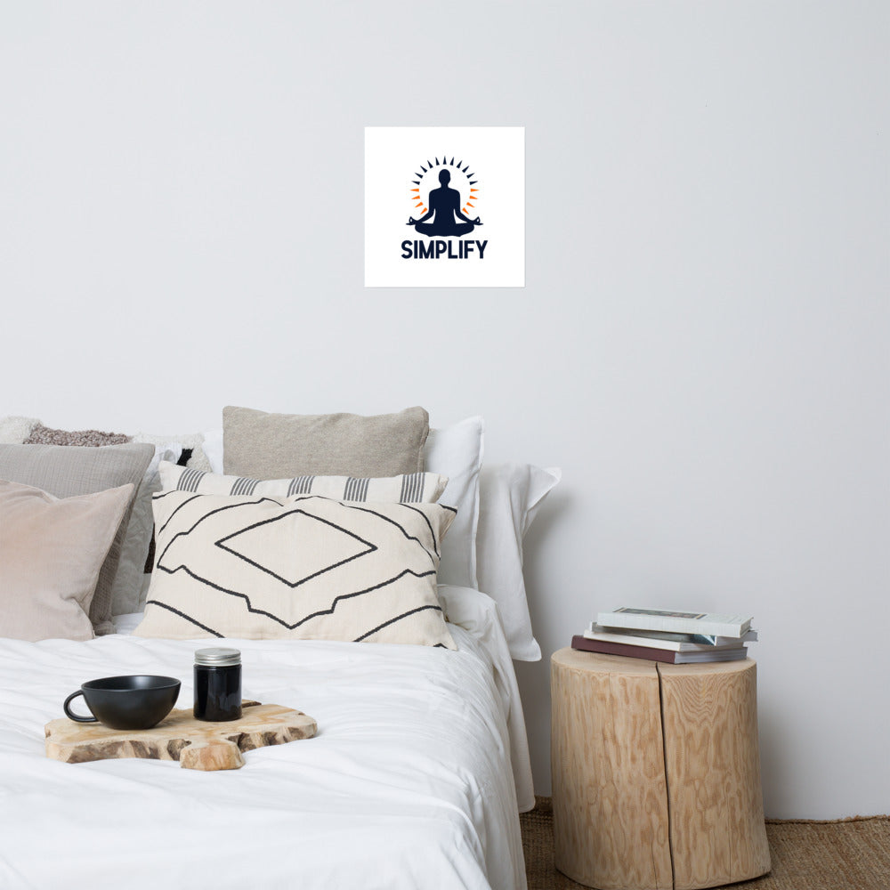 SIMPLIFY - Poster