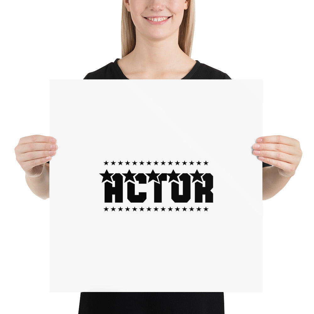 ACTOR - Poster