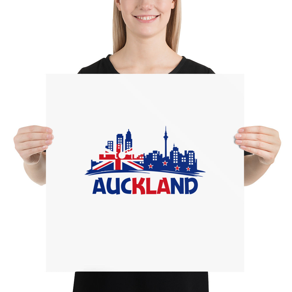 AUCKLAND - Poster