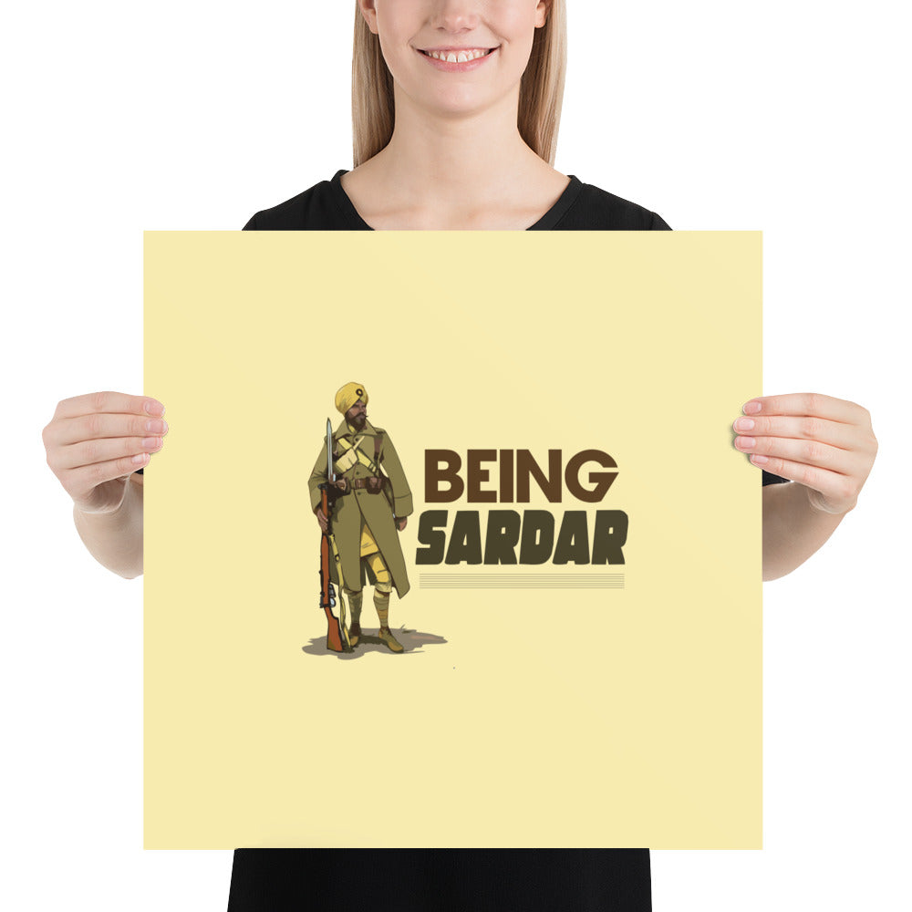 BEING SARDAR - Poster