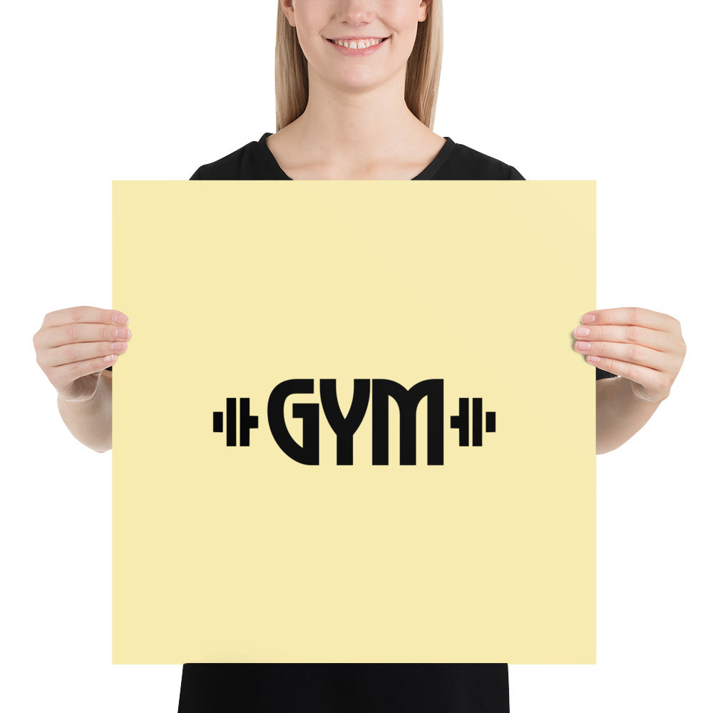 GYM - Poster