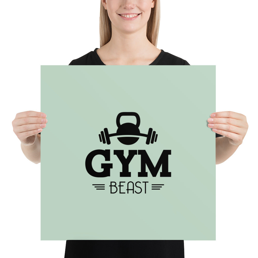 GYM BEAST - Poster