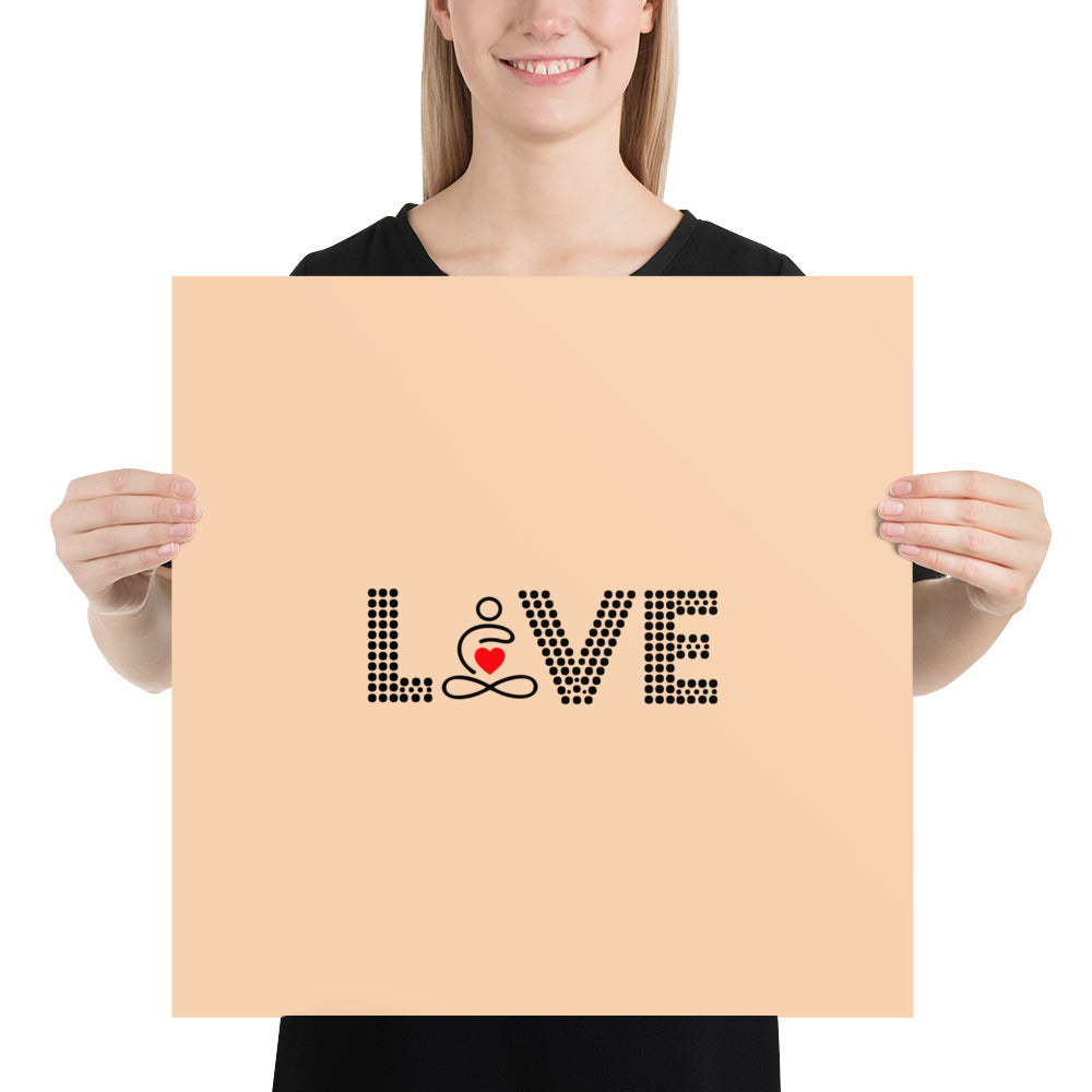LOVE YOGA - Poster