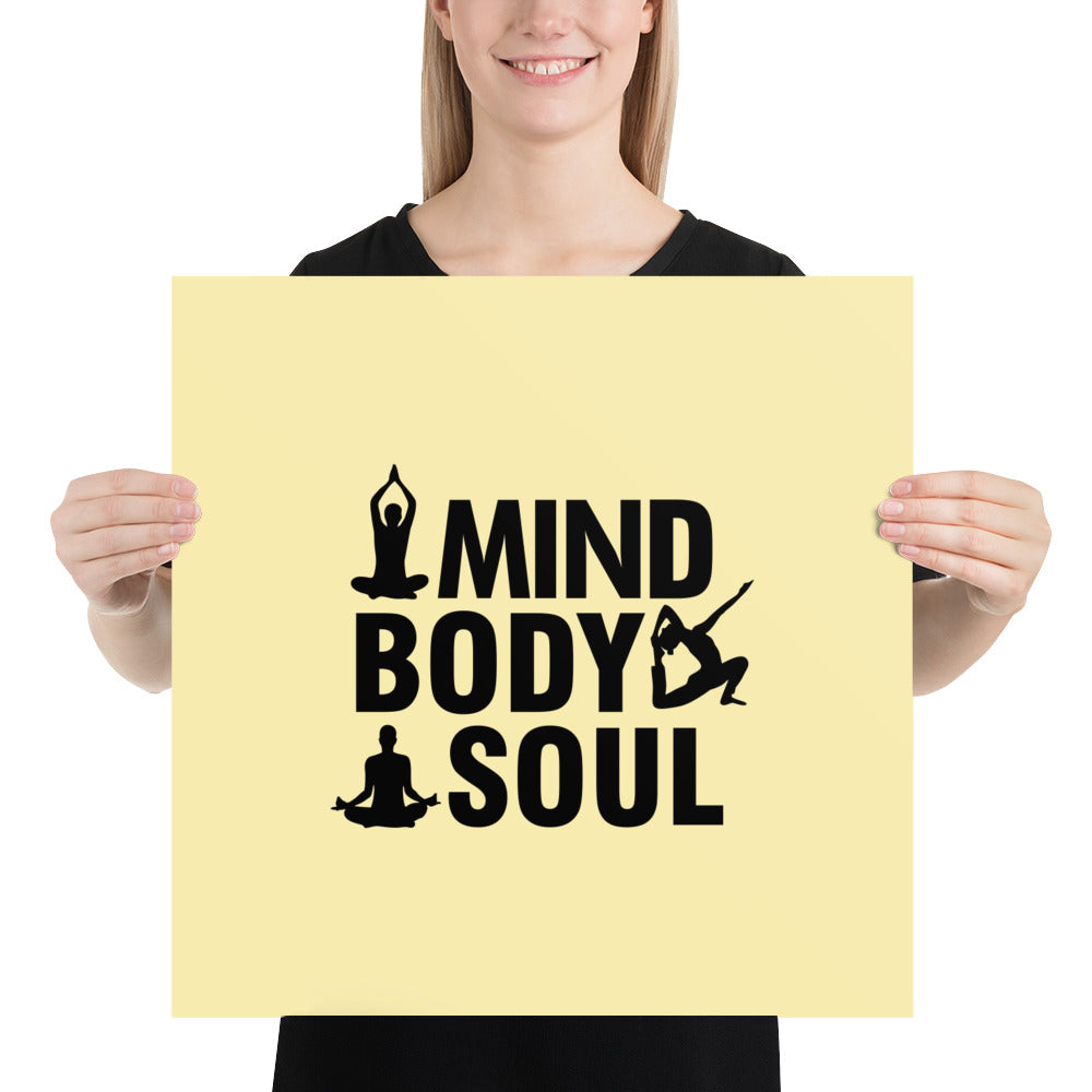 MIND BODY SOUL - Poster
