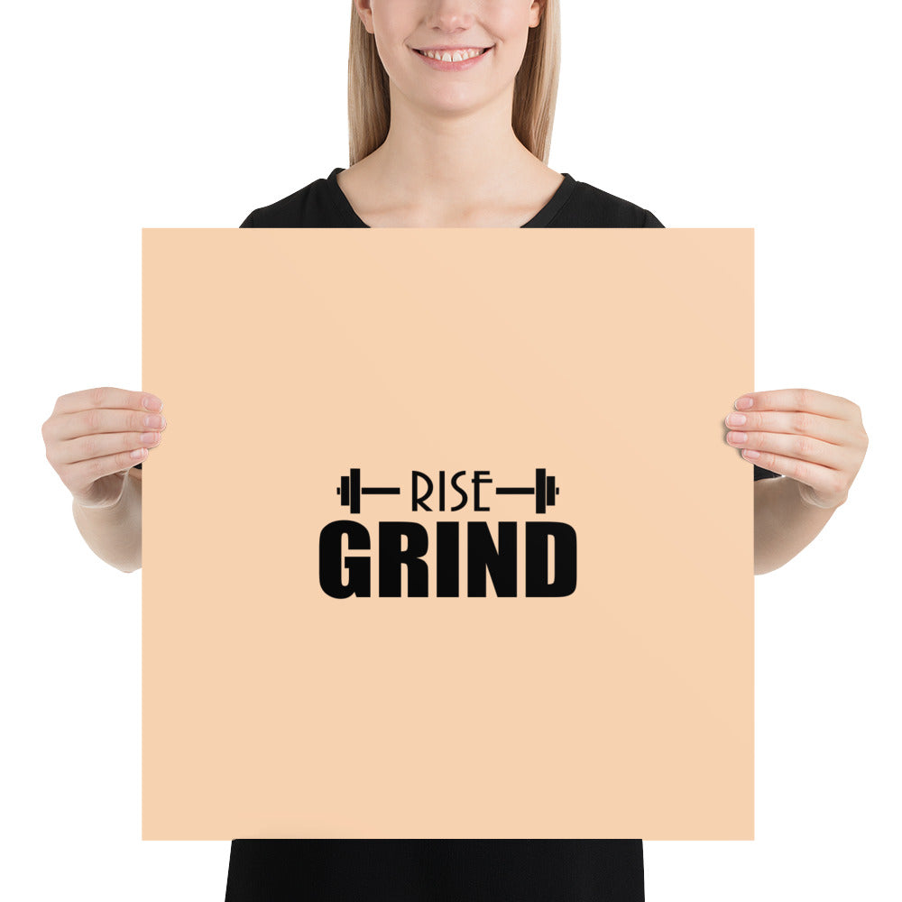 RISE GRIND - Poster