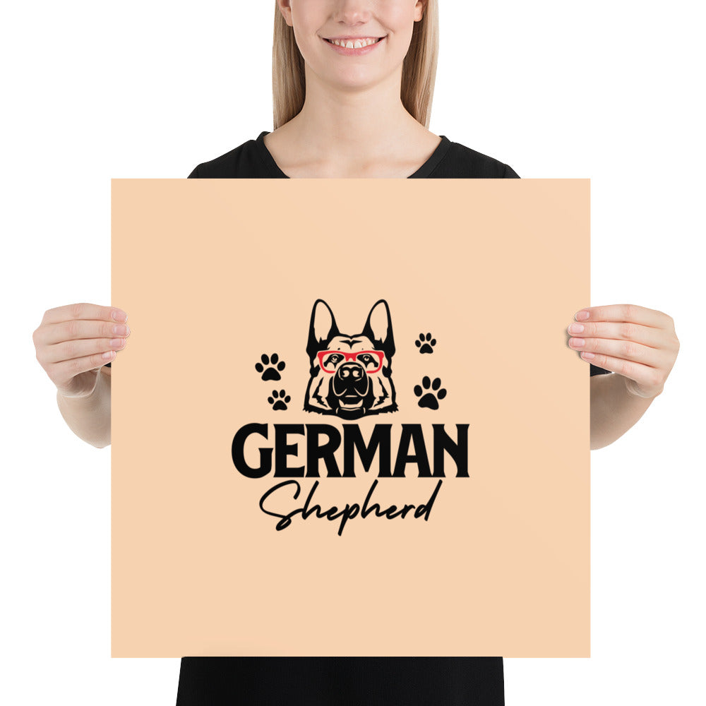 GERMAN SHEPHERD - Poster