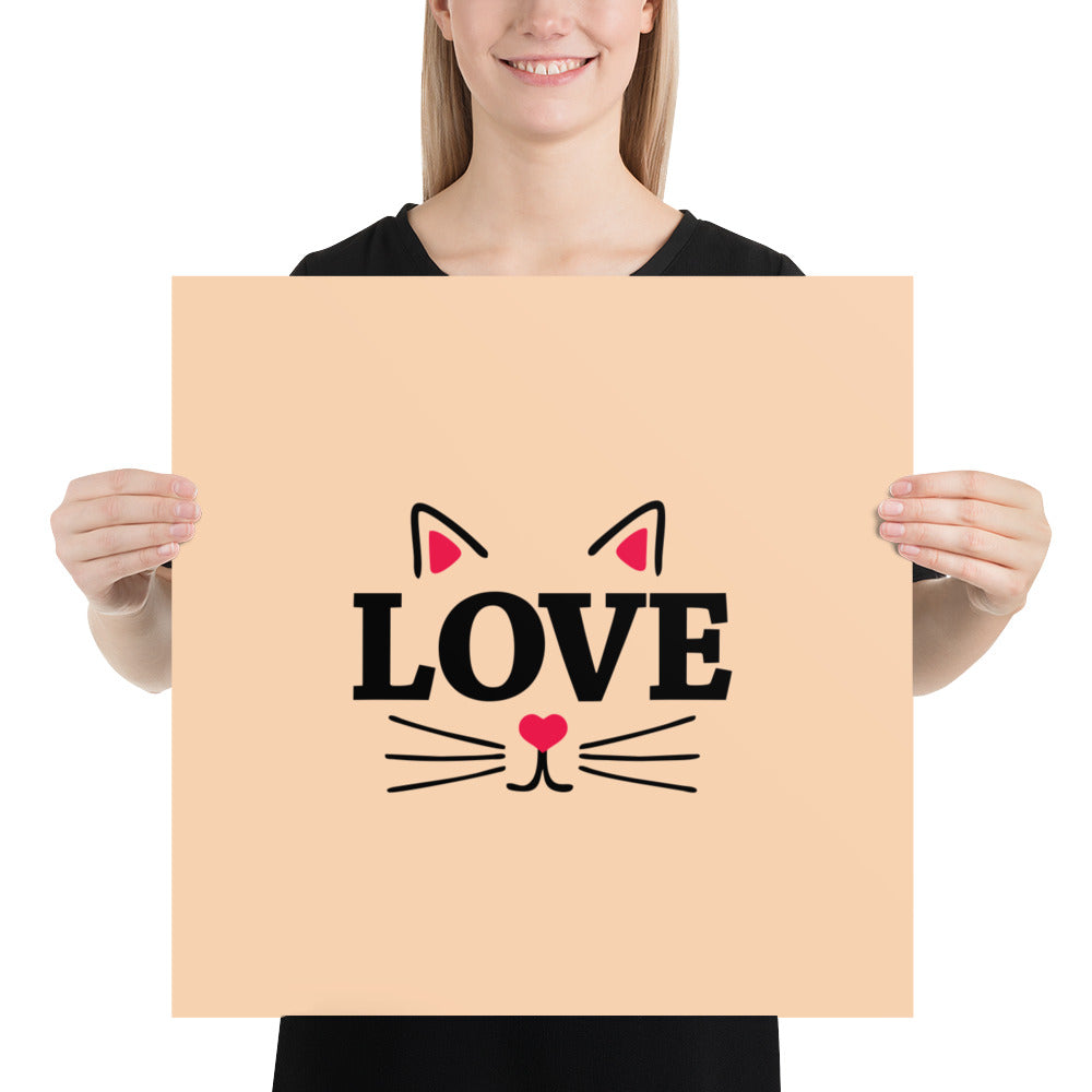 LOVE CATS - Poster