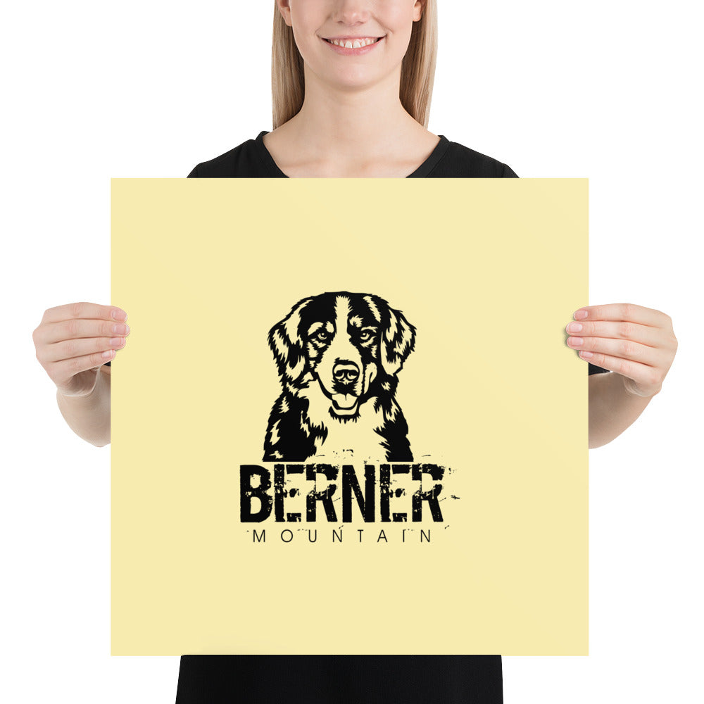 BERNER MOUNTAIN - Poster