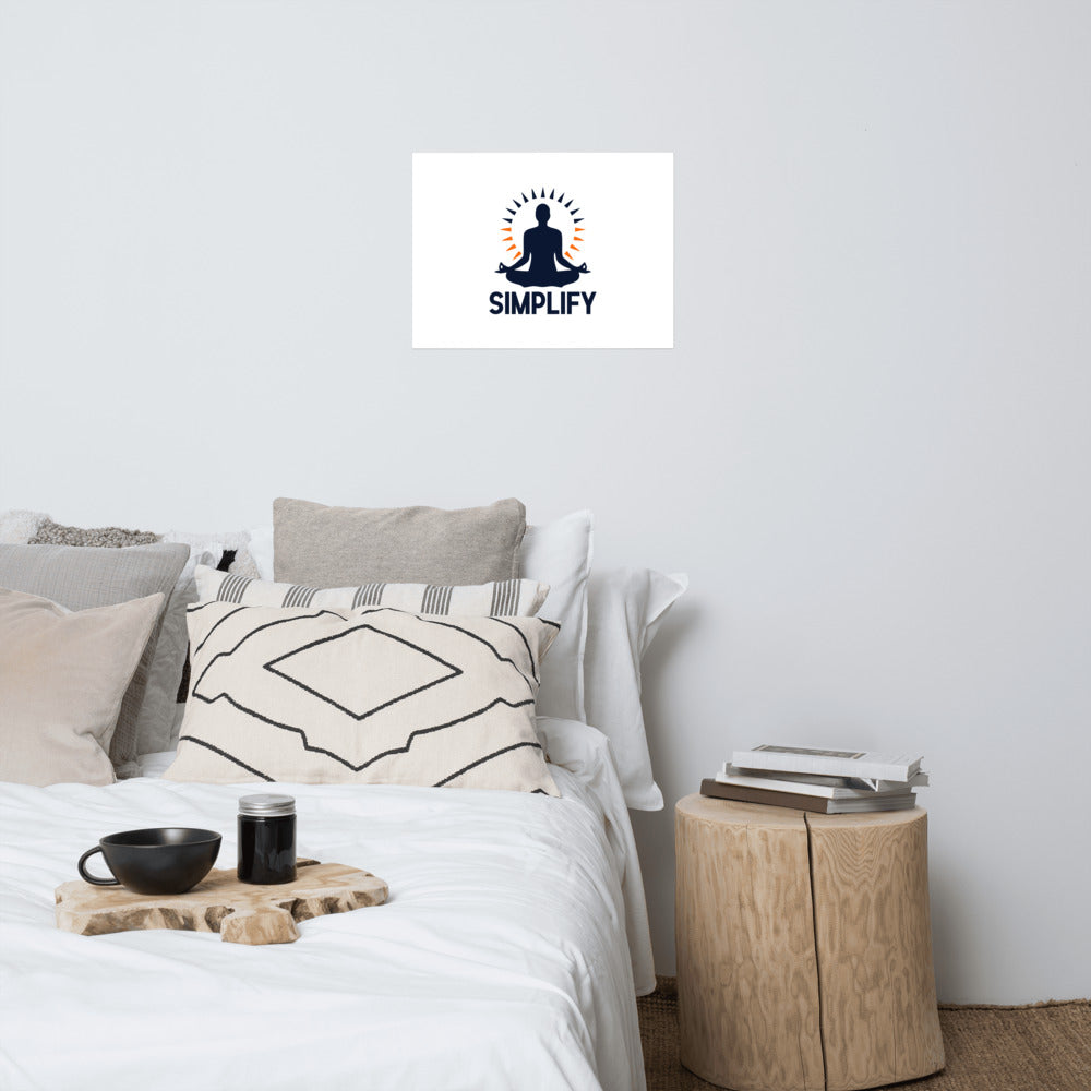 SIMPLIFY - Poster