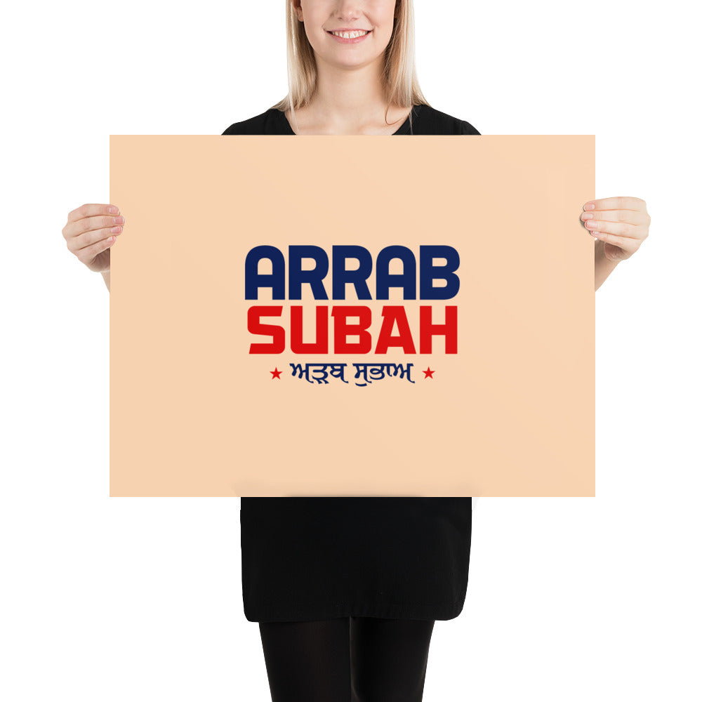 ARRAB SUBAH - Poster