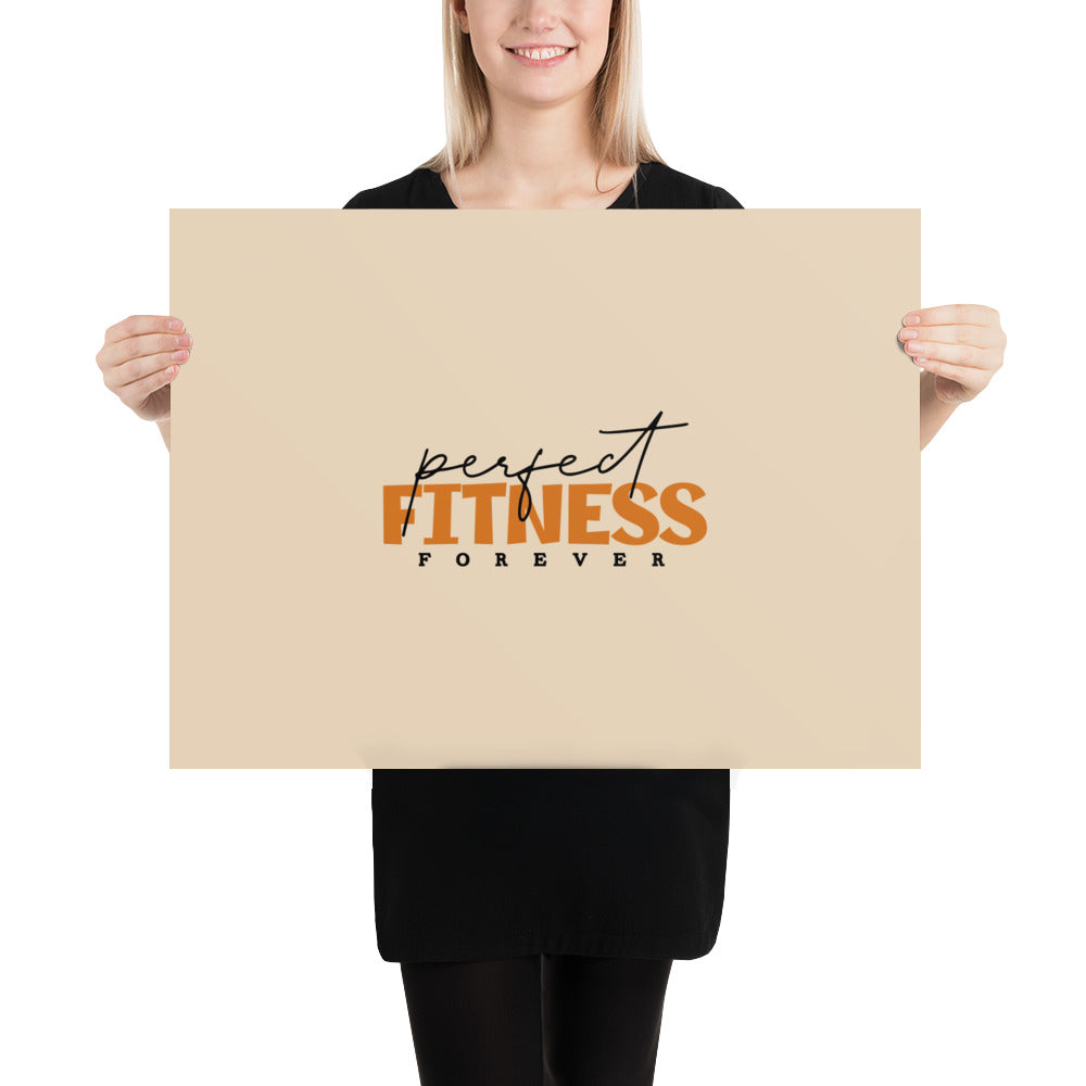 PERFECT FITNESS FOREVER - Poster