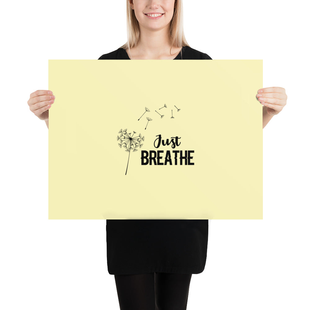 JUST BREATHE - Poster