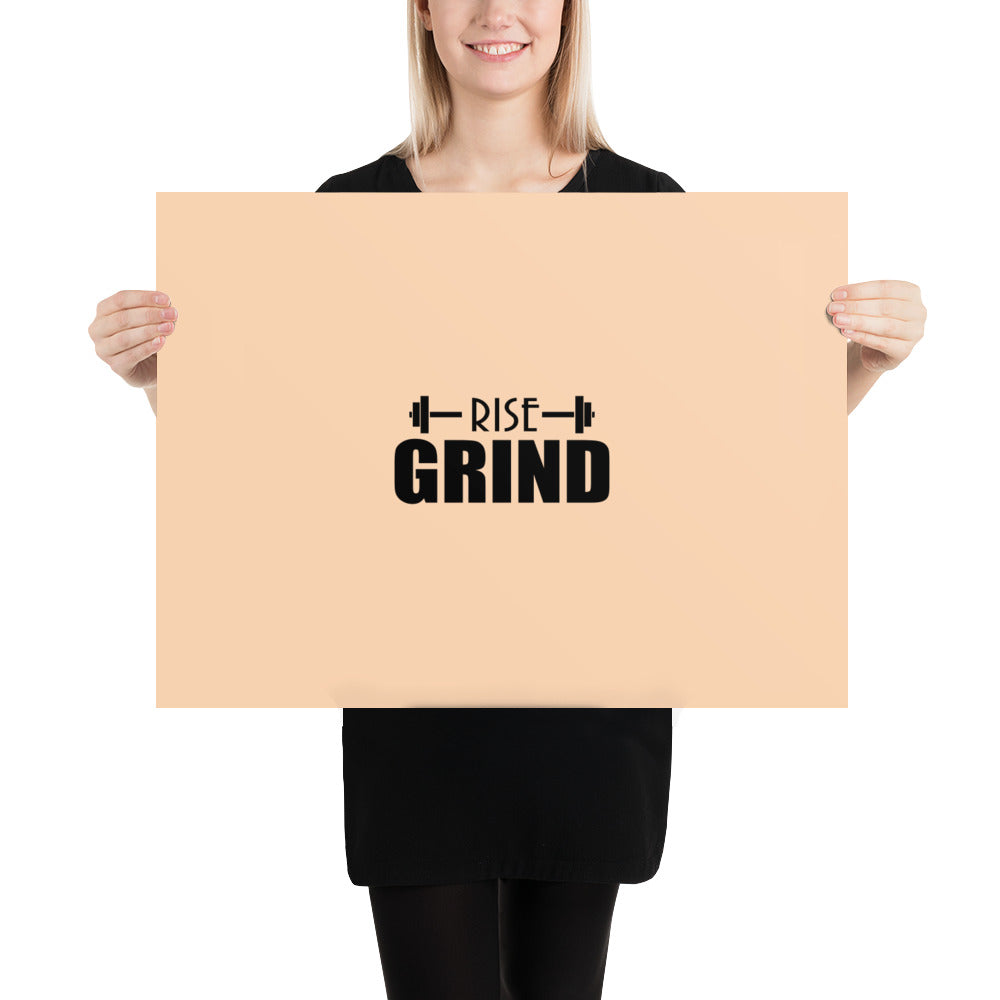 RISE GRIND - Poster