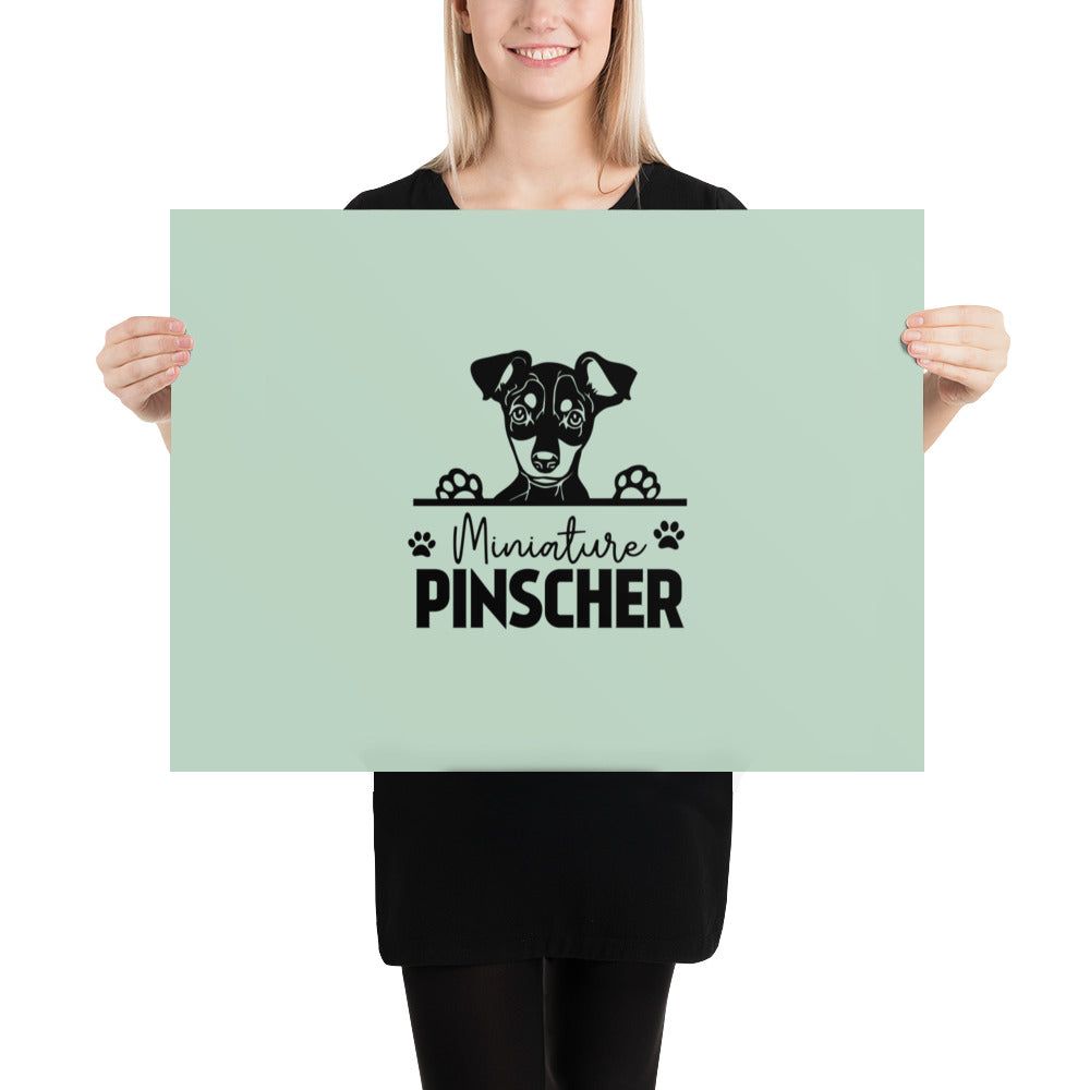 MINIATURE PINSCHER - Poster
