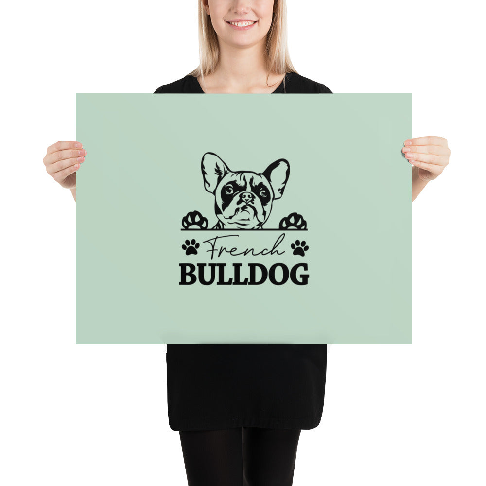 FRENCH BULLDOG - Poster
